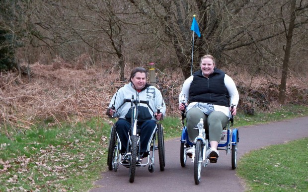 Terry Dennis and his wife Charlotte. Photo courtesy of Activate Coast and Countryside.