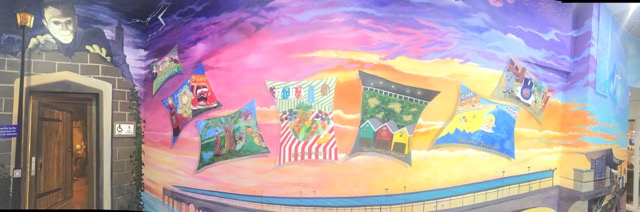 Art piece in the Soverign Centre, Boscombe