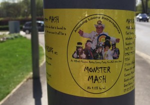 Picture of Monster Raving Loony Party advertisement