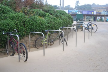 Bikes on Bournemouth Pier
