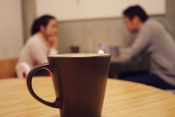 photo of cup and conversation