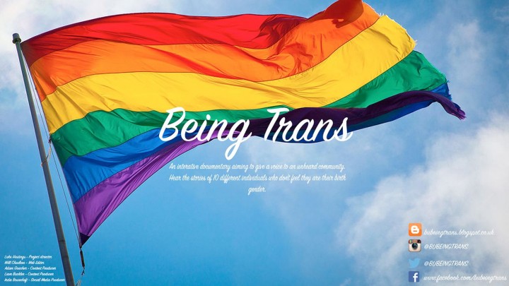 Being trans poster
