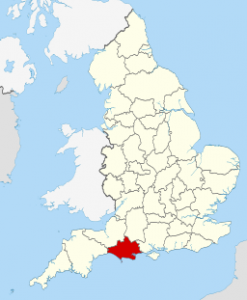 Map of England