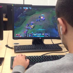 League of legends mid-game.