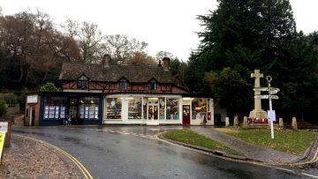 Post Office in Burley, New Forest.