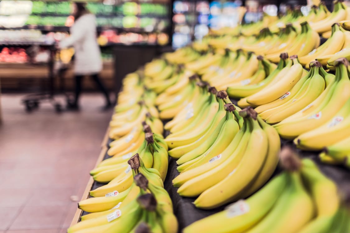 vegan food in supermarket