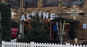 The Alpine Bar at Bournemouth Christmas market