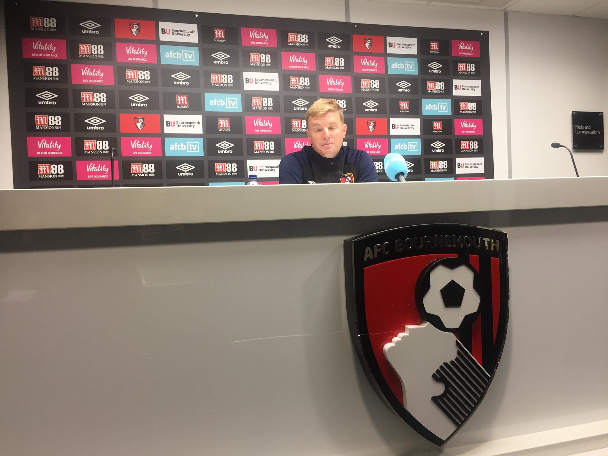 afc bournemouth press room