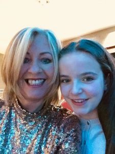 Lynn, pictured recently, with her niece