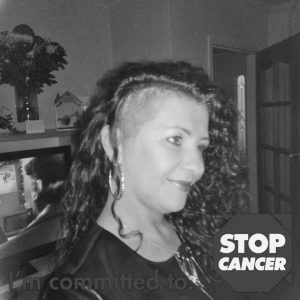 Lynn during her cancer treatment
