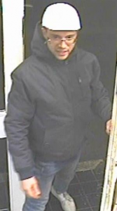 McColls robbery: CCTV image of suspect. Credit: Dorset Police