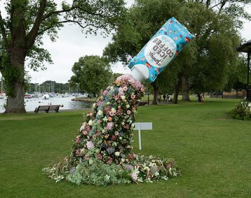 2018 Winner for Best Display, Jimmy's Iced Coffee- Credit to Glenda Stansbury