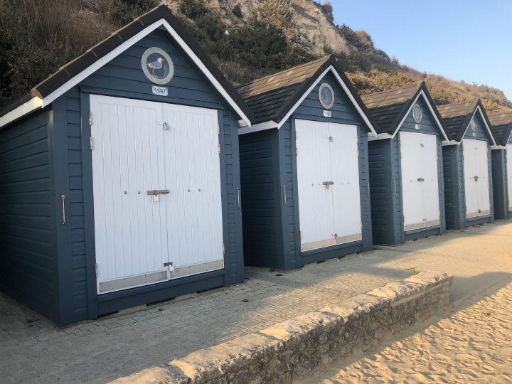 Beach huts