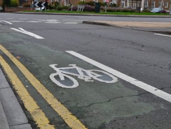 Cycle Lane on Madeira Roundabout