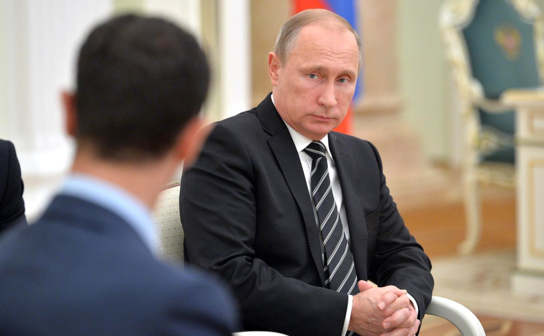 Vladimir Putin is supporting Bashar Al-Assad