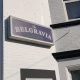The Belgravia hotel sign