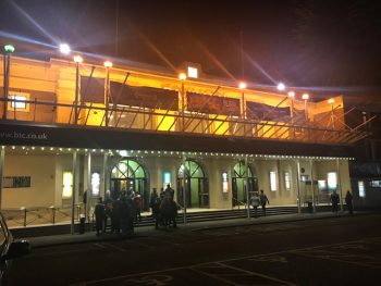 Photo of the outside of the Pavilion Theatre