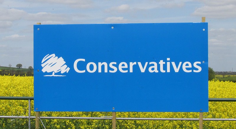 Conservative sign for featured image