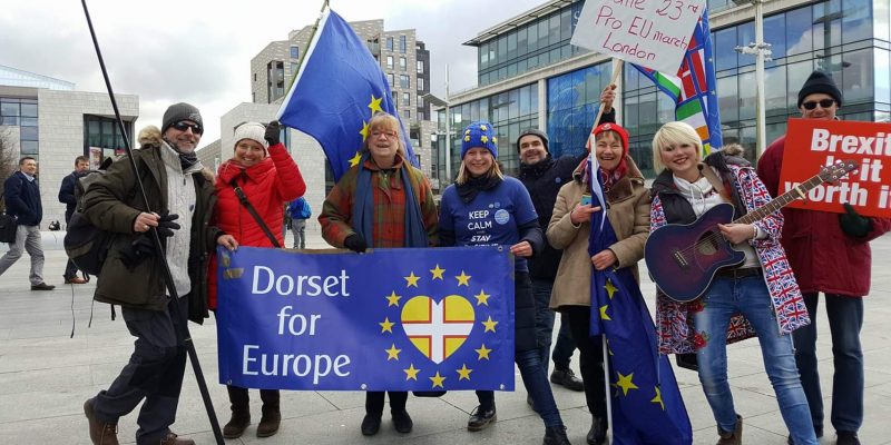 Dorset for Europe protesters at London demonstration attended by over one million people