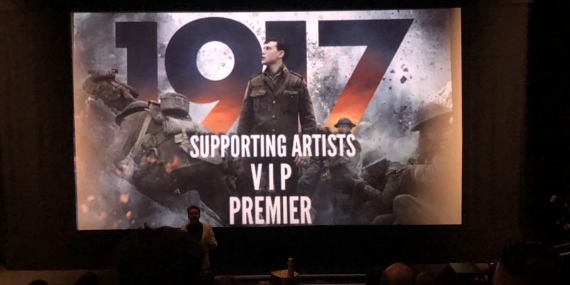 The premiere of the film '1917'