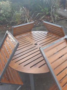 Garden furniture stolen from local pub