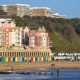 Photo of Boscombe seafront taken from the end of the pier.