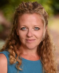 Headshot of actress, director and producer Jennifer Rigby