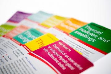 Leaflets on thyroid disorders