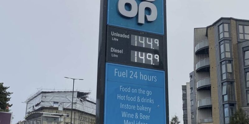 petrol price in Bournemouth