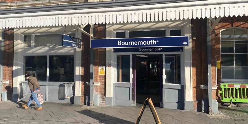 Bournemouth train station Taken by Lily Lemoine