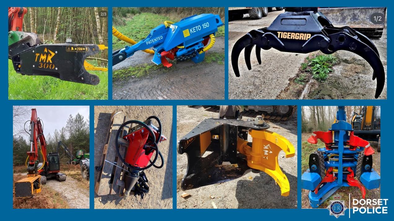 Harvest equipment stolen in Wareham