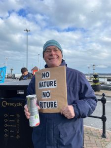 Extinction Rebellion protester