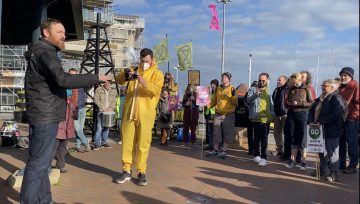 The Extinction Rebellion protest