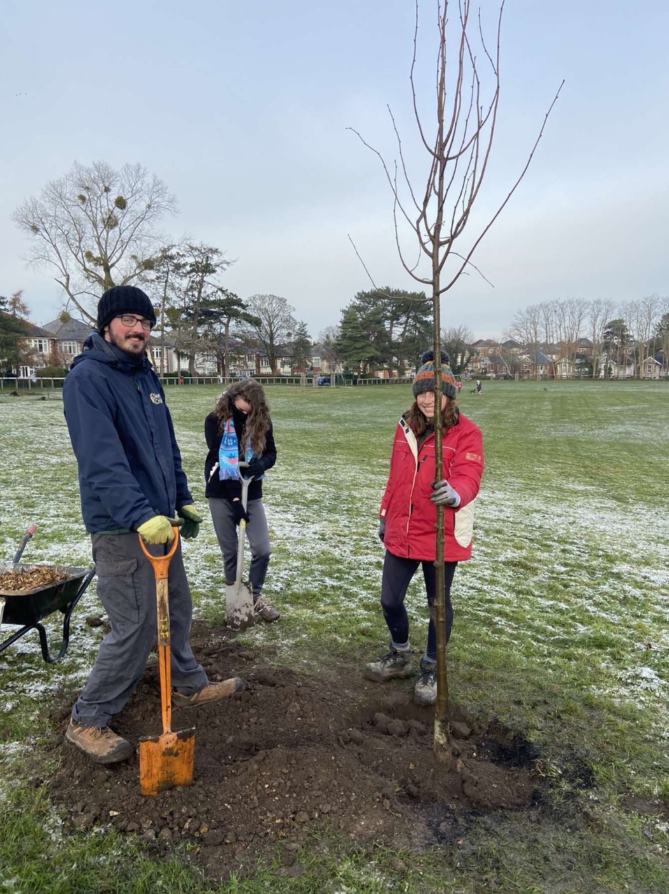 Local Charity plants trees for the community