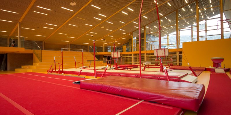 A gymnastic centre.