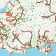 This image shows a map of where in Dorset CBO pipes pumped raw sewage into rivers, following two days of heavy rain.