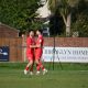 Lewis Brown celebrating with John Zdrava