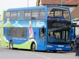 Purbeck Breezer 40 at Swanage Station