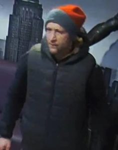 Image released by Dorset police of a man they would like to speak to regarding a burglary