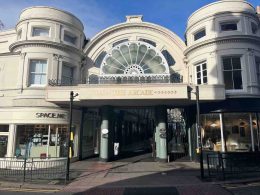the outside of Bournemouth Arcade