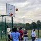 Basketball Being Played In Highams Park, Derin Mehmet